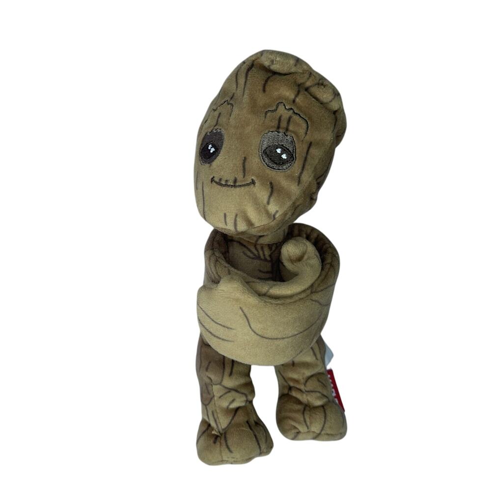 Disney Parks Marvel Guardians of the Galaxy Groot Snuggle Snappers Plush